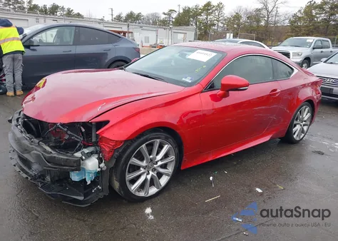 2016 Lexus Rc 200T z USA, uszkodzony, nr VIN JTHHA5BC7G5002635